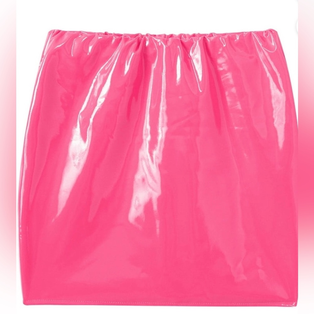 Women's Barbie Pink Mini Skirt - Picture 3 of 3